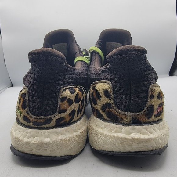 Adidas UltraBoost DNA Mens 12 Animal Pack Leopard Print Black Shoes FZ2731 - Picture 6 of 14